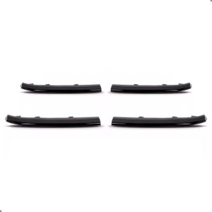 Jogo Kit 04 Frisos Para Fiat Cronos 2023 A 25 Pto Brilhante - Black Piano