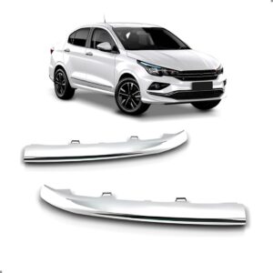 Par De Friso Para Fiat Cronos 2025 2024 2023 Cromado Superio