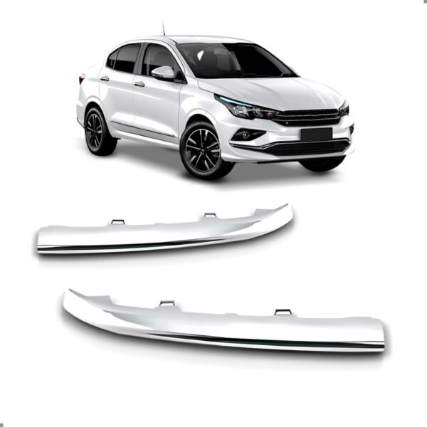 Par De Friso Para Fiat Cronos 2025 2024 2023 Cromado Superio