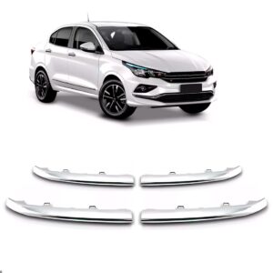 Friso Para Fiat Cronos 2025 2024 2023 Jogo 04 Frisos Cromado Cromado