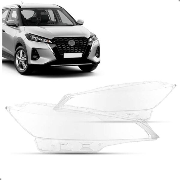 Par Lente Farol Para Nissan Kicks 2022 2023 2024 Acrilico