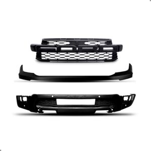 Kit Grade Para Ranger Raptor 2024 2025 Com Par Spoiler Preto