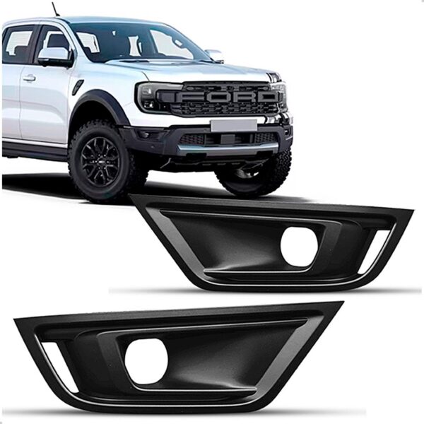 Par Grade Lateral Ranger Raptor 2024 25 Parachoque Dianteiro Preto Fosco