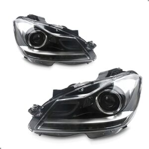 Par Farol C180 2012 2013 2014 2015 Com Xenon Ambos Lados