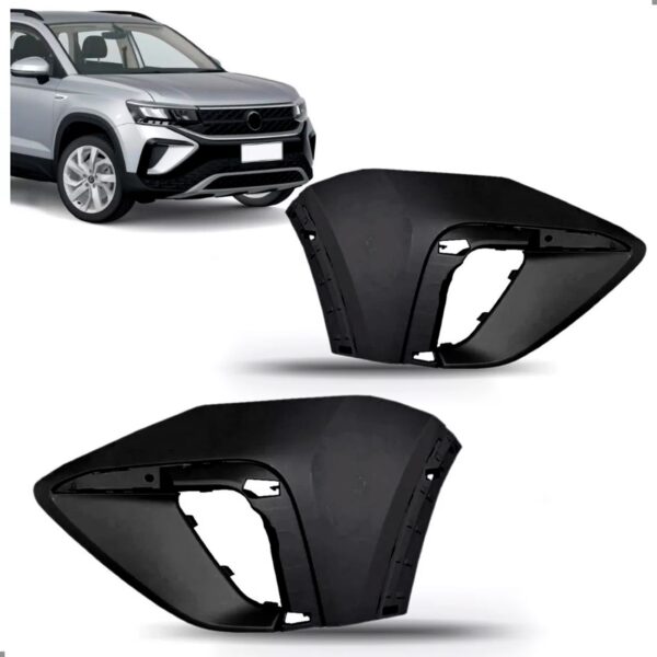 Par Moldura Farol Auxiliar Taos 2021 2022 2023