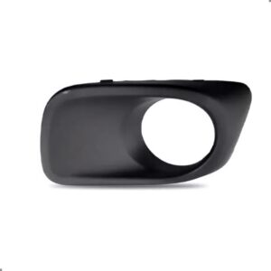 Par Moldura Milha C3 Aircross 2011 2012 2013 A 2015 Com Furo - Preto - Ambos Os Lados