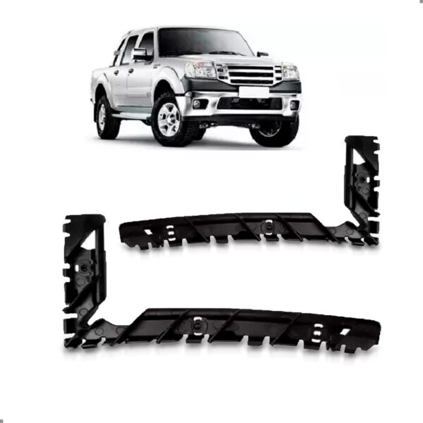 Par Suporte Guia Ranger 2009 A 2012 Parachoque Dianteiro