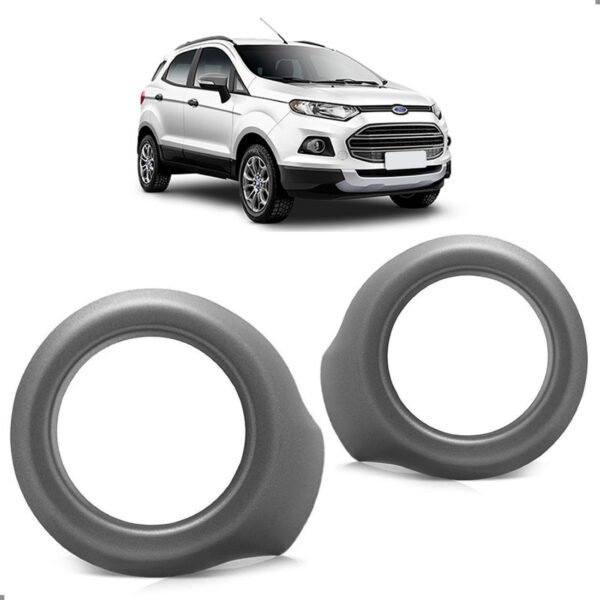 Par Moldura Milha Ecosport 2013 2014 2015 2016 2017 Cinza