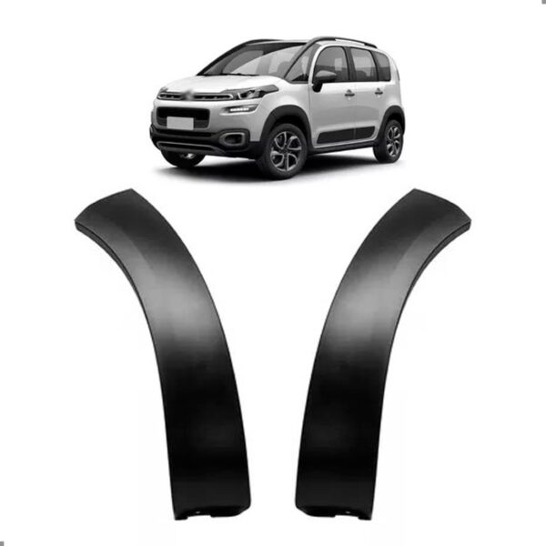 Par Alargador Moldura Parachoque Diant. C3 Aircross 16 17 18