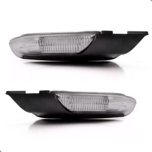 Par Sinaleira Retrovisor Golf 08 2009 10 A 2012 Com Suporte