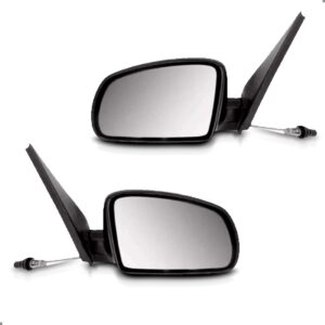 Par Retrovisor Celta 2007 A 2016 C/controle Capa Texturizada