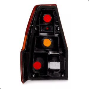 Par Sinaleira Quantum 1985 A 1991 Tricolor Com Friso Cromado Ambos Lados Tricolor