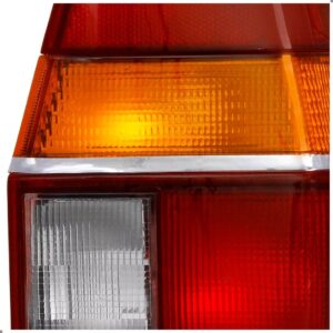 Par Sinaleira Quantum 1985 A 1991 Tricolor Com Friso Cromado Ambos Lados Tricolor