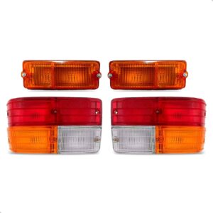 Kit Lanterna E Pisca Para Fiat 147 Ano 1979 1980 1981 1982 Tricolor