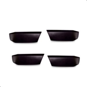 Ponteira Parachoque Dianteiro Para Opala 1985 A 1992 Preto