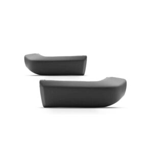 Ponteira Parachoque Dianteiro Opala 1985 A 1992 Cinza