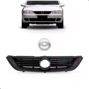 Grade Vectra 1997 98 99 00 2001 Preta Com Emblema Cromado Preta