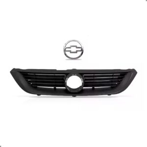 Grade Vectra 1997 98 99 00 2001 Preta Com Emblema Cromado Preta