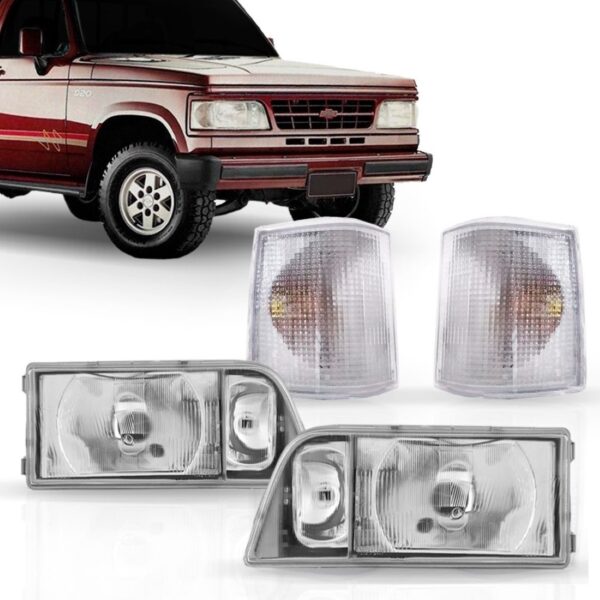 Par Farol D20 1993 A 1997 Completo + Jogo Sinaleiras