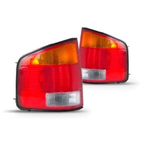 Kit  Par Pisca Dianteiro + Lanterna Traseira S10 1996 A 2000 Ambos Lados