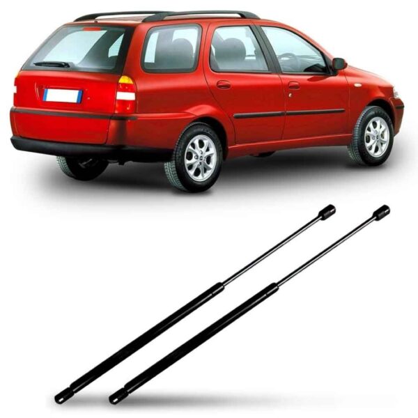 Par Amortecedor Tampa Traseira Da Mala Palio Weekend 97/06