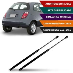 Par Amortecedor Porta Malas Ford Ka 97 A 07 Tampa Traseira