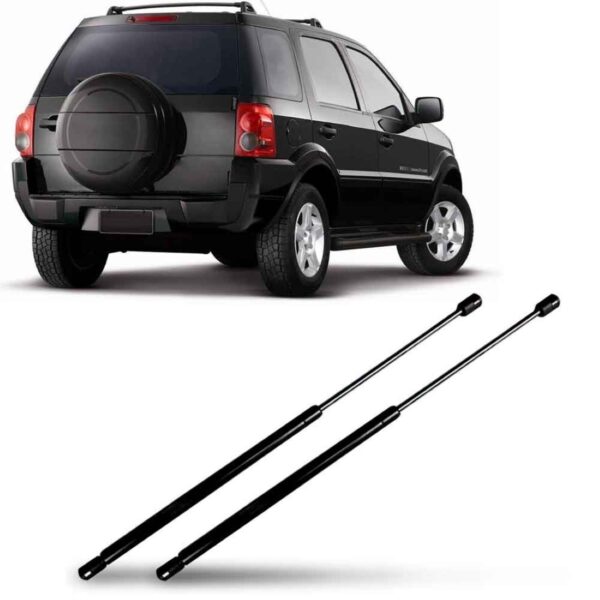 Par Amortecedor Porta Malas Ecosport 03 A 12 Tampa Traseira