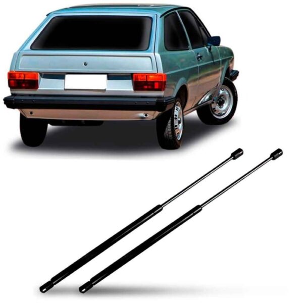 Par Amortecedor Tampa Traseira Da Mala Gol S/limpador 80/94