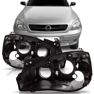 Par Carcaça Farol Corsa Montana 2003 A 2012.