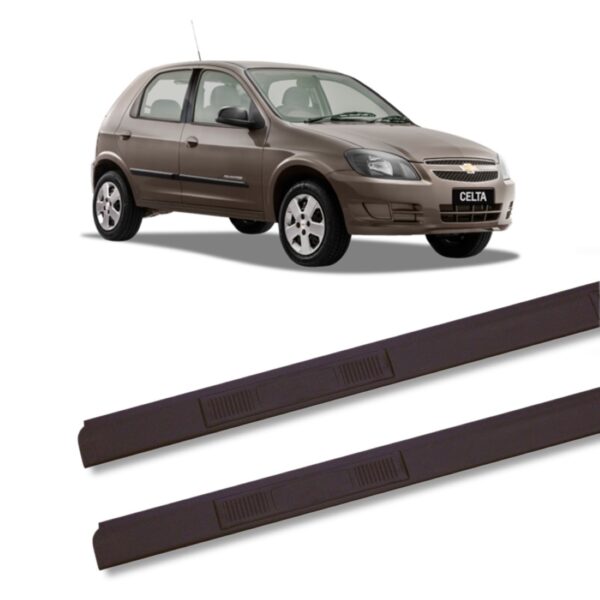 Par Borracha Friso De Teto Celta 4 Portas Encaixe Para Rack