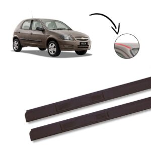 Par Borracha Friso De Teto Celta 4 Portas Encaixe Para Rack