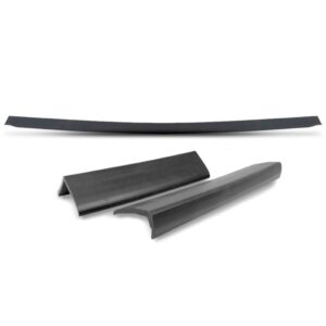 Kit Friso Protetor Caçamba Para Pickup Courier 1996 A 2013 Preto