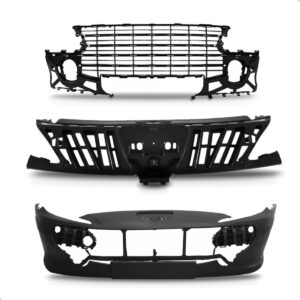 Kit Envolvente Peugeot 307 2007 A 2012 Dianteiro 1a Linha  Preto