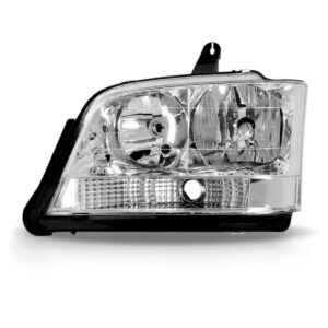 Par Farol S10 Blazer 2001 2002 2003 04 05 06 A 2011 Cristal Direito E Esquerdo