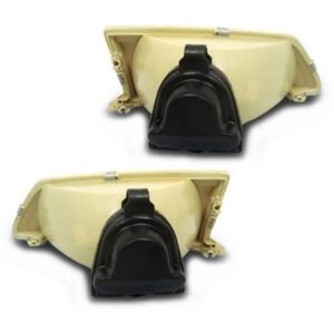 Par Farol Peugeot 106 1991 A 1996 Cromado Lente Raiada