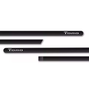 Kit Calha Chuva Fiat Toro 2016 2017 2018 + Friso Lateral Fumê