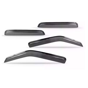 Kit Calha Chuva Fiat Toro 2016 2017 2018 + Friso Lateral Fumê