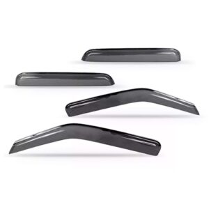 Calha Chuva Renault Oroch 2015 A 2018 4p + Friso Lateral Fumê