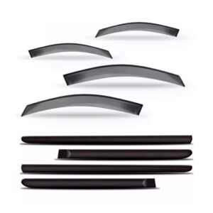 Calha Chuva Marea Sedan + Friso Lateral 1998 99 00 01 A 2008 Fumê