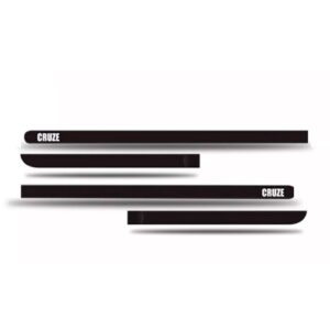 Calha Chuva Cruze Sedan 2012 A 2017 + Friso Lateral Fumê