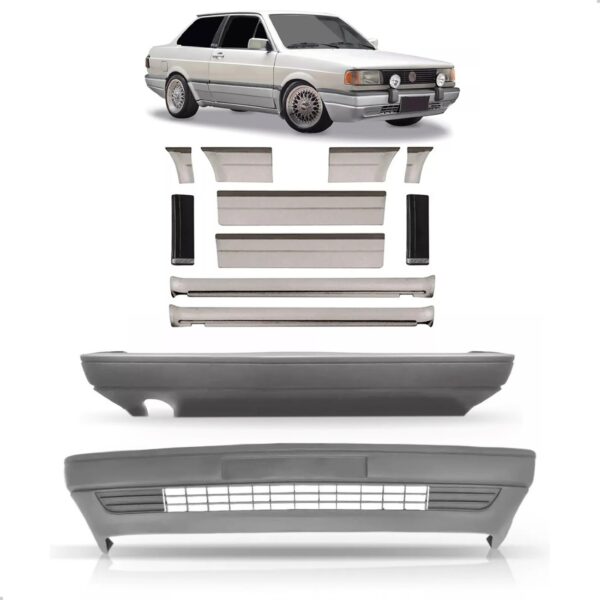 Envolvente Voyage 1987 A 1996 Com Friso Lateral Cinza Claro