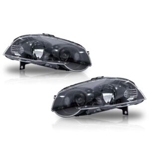 Par Farol Palio 2009 A 2011 Negro + Sinaleira Fume