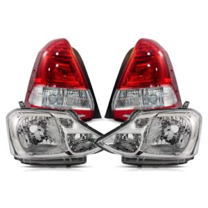 Par Farol Traseiro + Dianteiro Etios Sedan 13 A 18 Bicolor Ambos Lados Vermelho