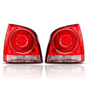 Par Farol Polo 2007 A 2011 Hatch + Lanterna Bicolor.