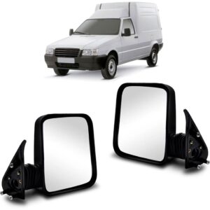 Par Retrovisor Fiorino Fixo 1997 A 2010 Par