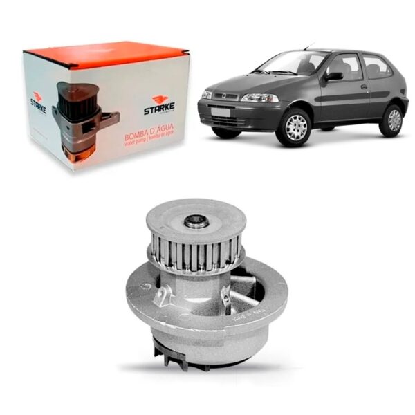 Bomba D Agua Sem Carcaça Palio 1.8 8v Powertrain 2003/2010