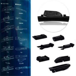 Par Palheta Para-brisa Impala 1999/ 2005 Silicone C/garantia Preto