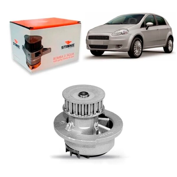 Bomba D Agua Sem Carcaça Punto 1.8 8v Powertrain 2008/2010