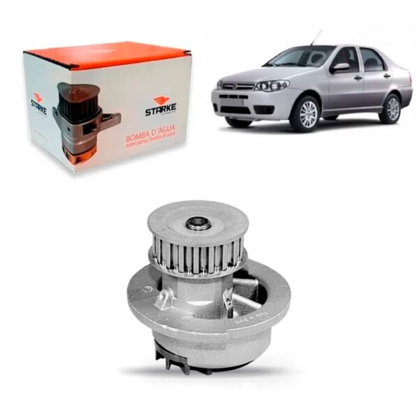 Bomba De Água Sem Carcaça Siena 1.8 8v Powertrain 2003/2010