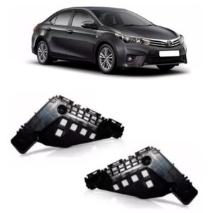Par Suporte Guia Parachoque Dianteiro Corolla 2014 2015 2016